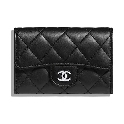 chanel card holder caviar gold|Classic card holder .